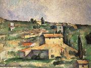 Paul Cezanne countryside Beverley France oil painting artist